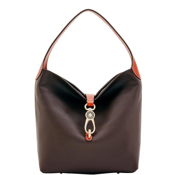 Shop Dooney Bourke Pebble Grain Small Logo Lock Shoulder Shop Dooney Bourke Pebble Grain Small Logo Lock Shoulder