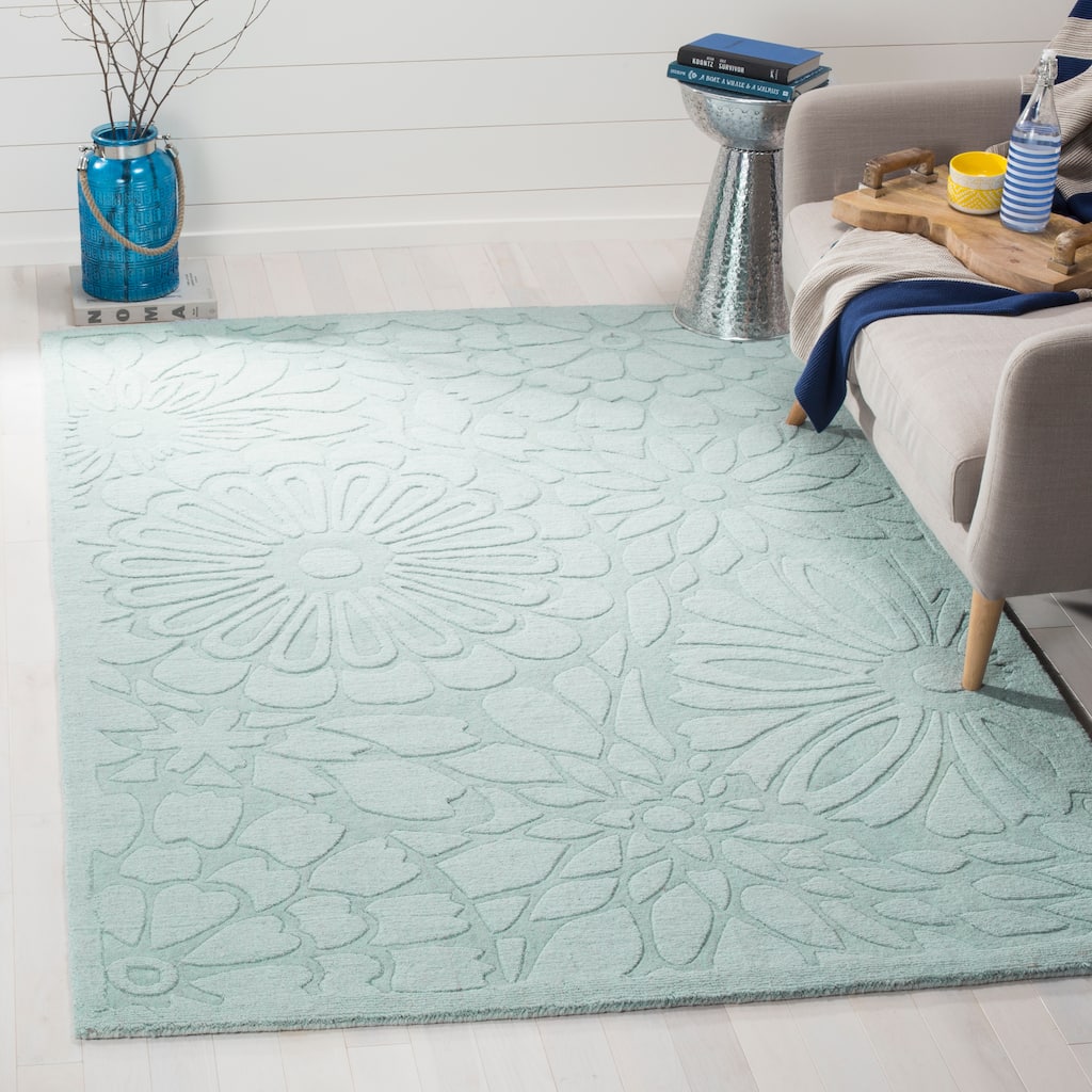 Martha Stewart by SAFAVIEH Handmade Full Bloom Wool Rug