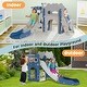 preview thumbnail 8 of 16, Toddler Slide, 7 in 1 Kids Indoor Slide for Toddler 1-3, Indoor Outdoor Baby Toddler Slide Playset Playground