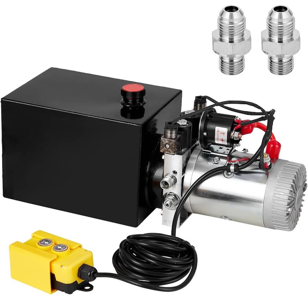 Double Acting Hydraulic Pump Power Unit 12V