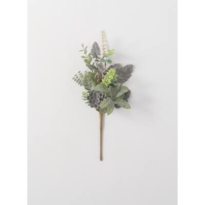 Sullivans Artificial Succulent Pick 17"H Green - 4"L x 6.5"W x 17"H