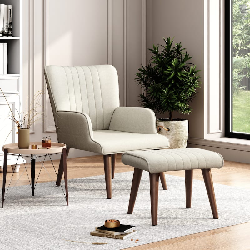 Corvus Latvia Modern Accent Lounge Chair Set