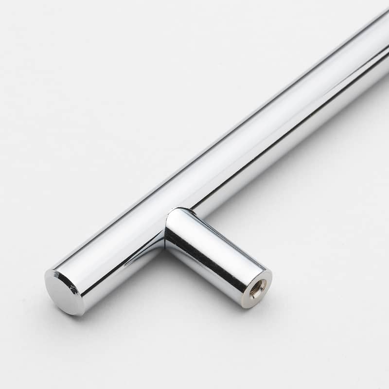 GlideRite 6-inch Solid Polished Chrome Handles 3 inch CC Cabinet Bar Pulls (Pack of 10 or 25)