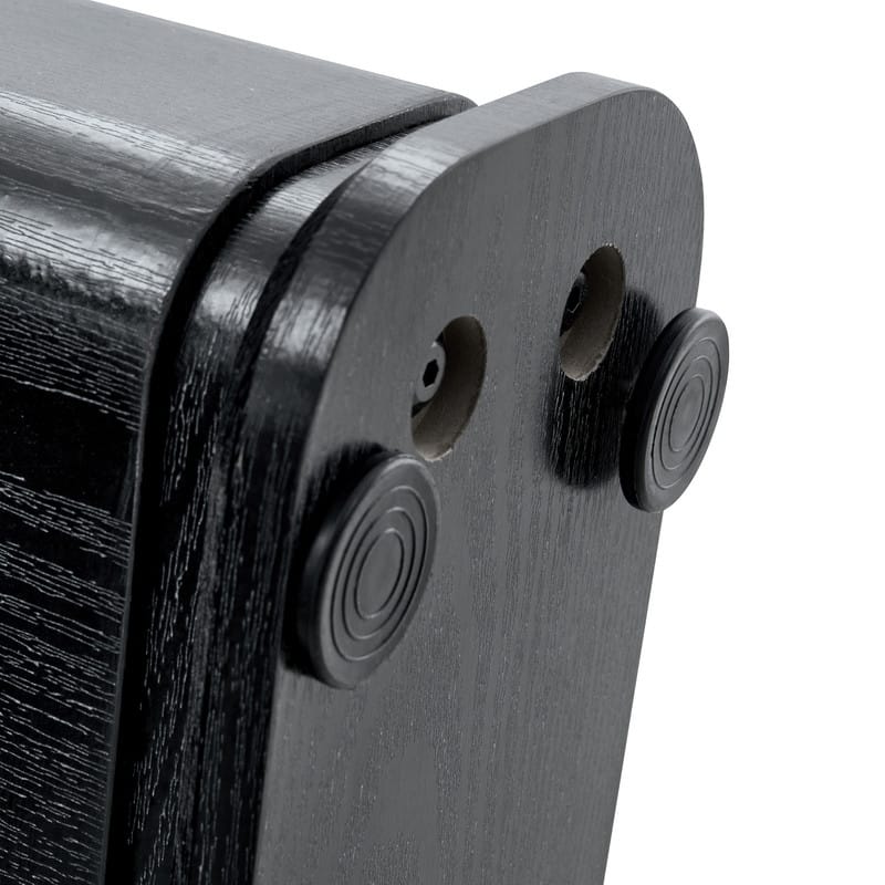 64.5 x 35.4 Inch Modern Dining Table with Wood Texture & Glass Accent