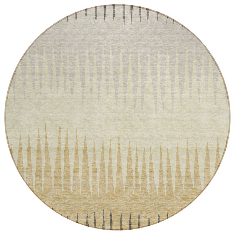 Machine Washable Indoor/ Outdoor Chantille Ombre Contemporary Rug