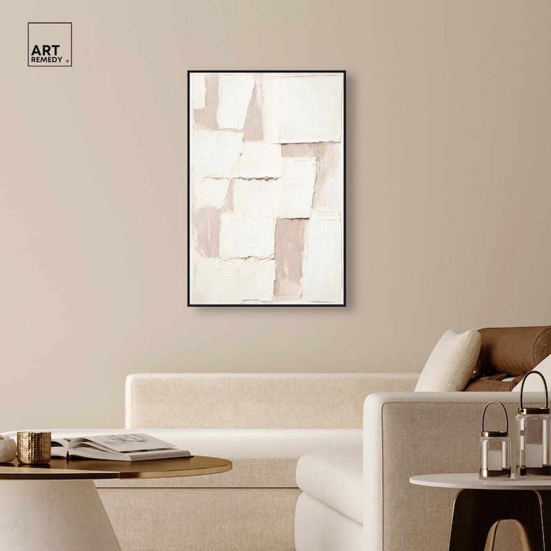 Plastered Planes II Canvas by Art Remedy
