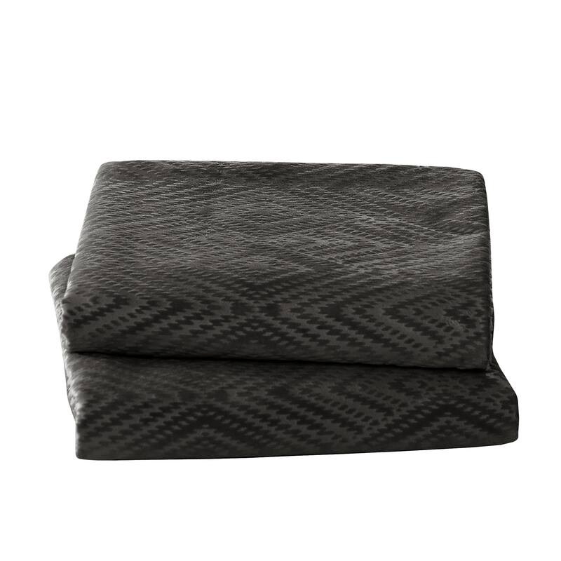 Tonopah Ikat Velvet Throw Pillow Cover Set, NO INSERT