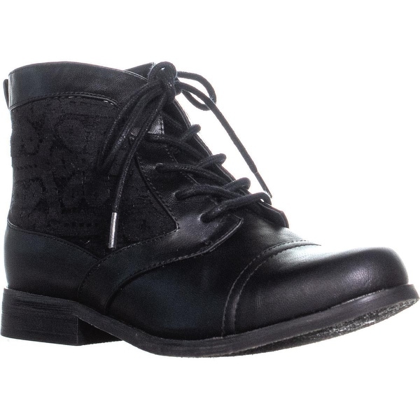 xoxo boots lace up