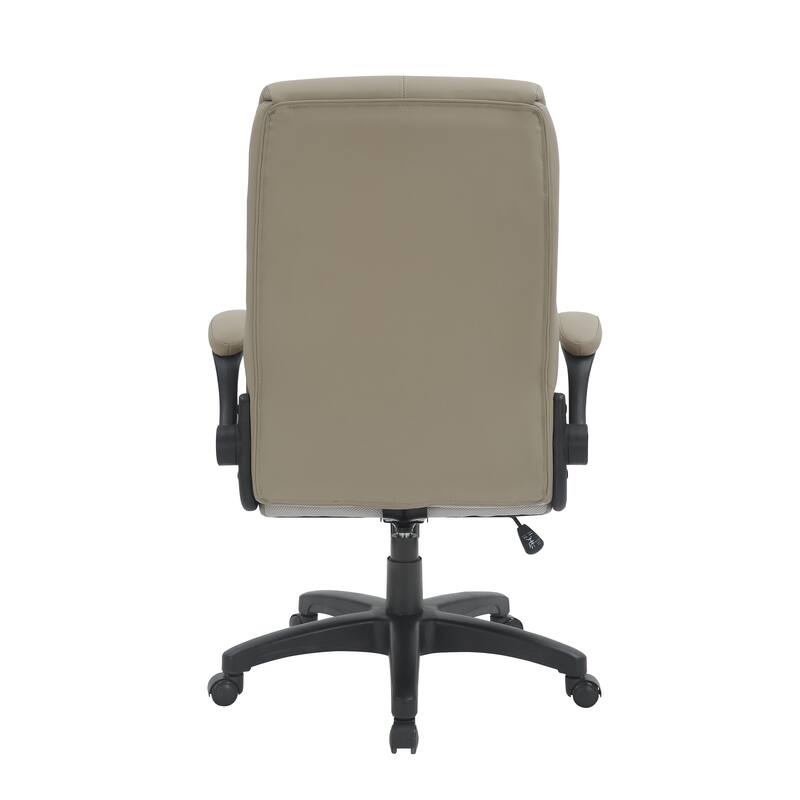 Modern Designs Faux Leather Adjustable Rolling Executive Office Chair