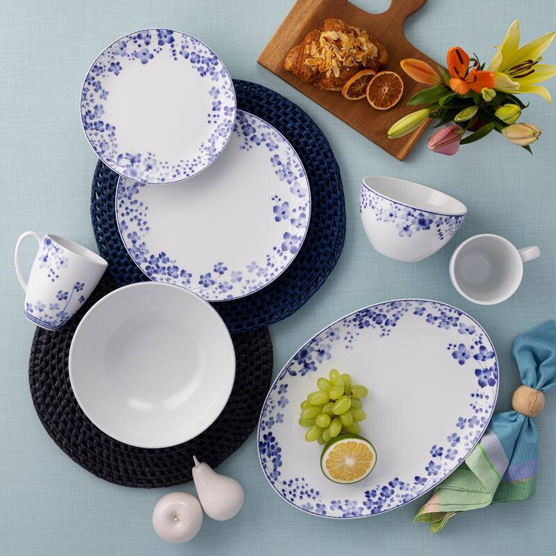 Noritake Bloomington Road Oval Platter, 14"