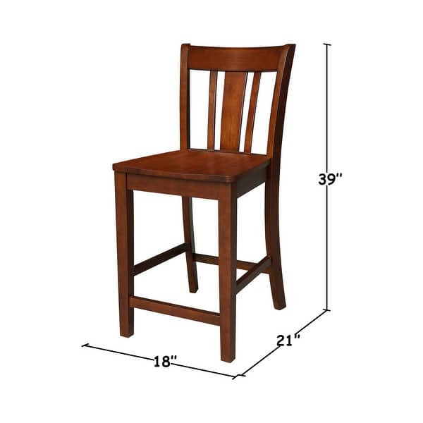 dimension image slide 20 of 21, Copper Grove Wistman Bar Stool