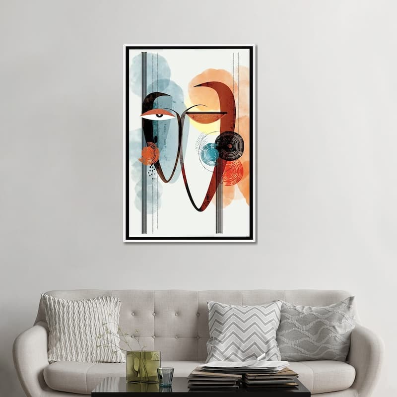 iCanvas "Intertwined" by Soul Curry Art & Illustrations Framed Canvas Print