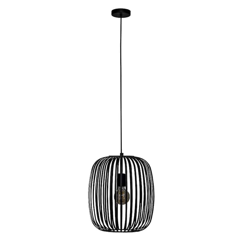 EGLO Romazzina 1-Light Pendant - Black