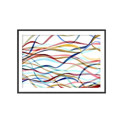 Streamers Framed Print Wall Art by Norman Wyatt Jr.