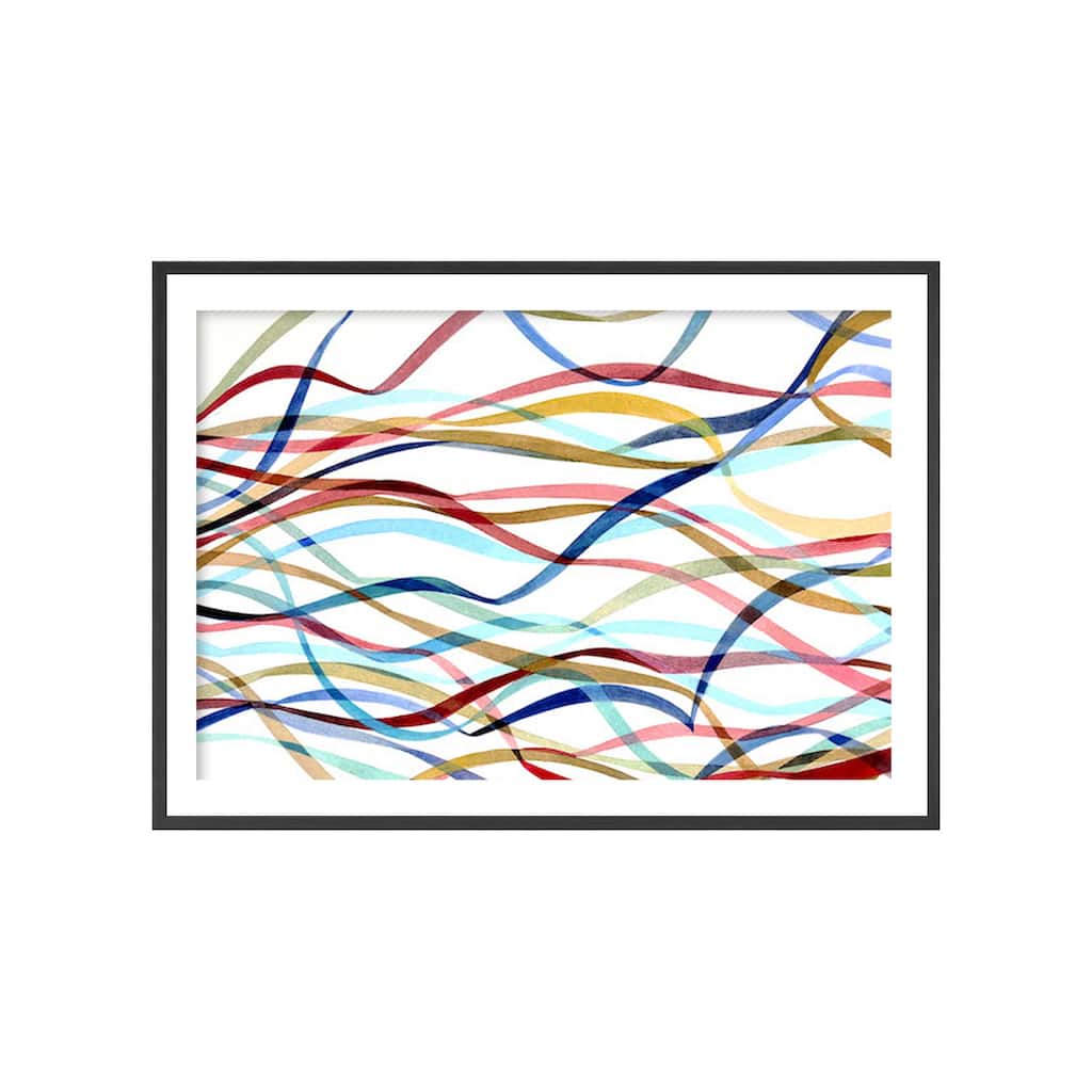 Streamers Framed Print Wall Art by Norman Wyatt Jr.
