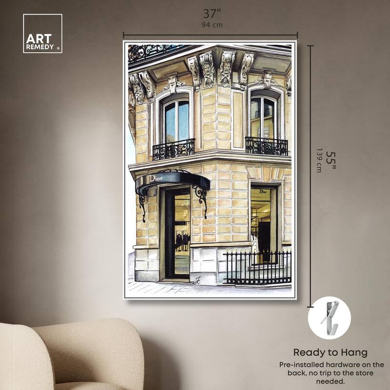 Doll Memories - Glamorous Drama Canvas by Art Remedy