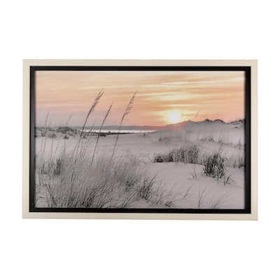 Seashore Sunset Framed Art Print