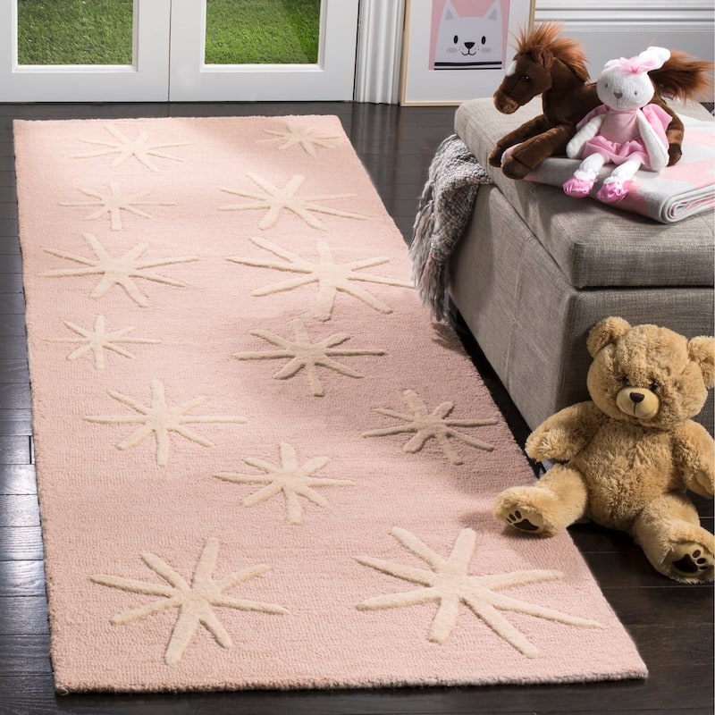 SAFAVIEH Handmade Kids Letka Wool Rug
