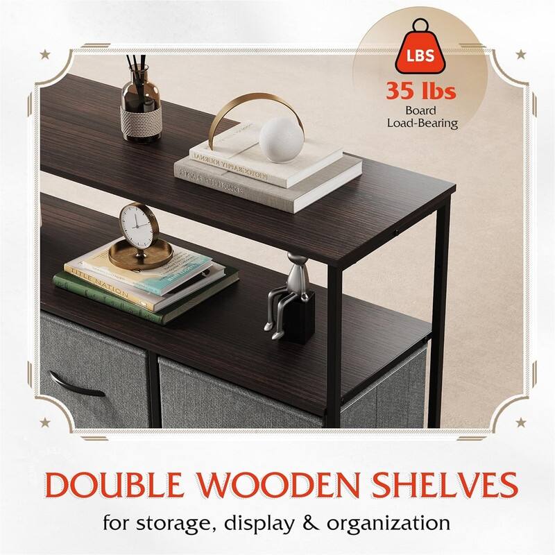 Dresser TV Stand - 11.8"D x 39.4"W x 30.7"H
