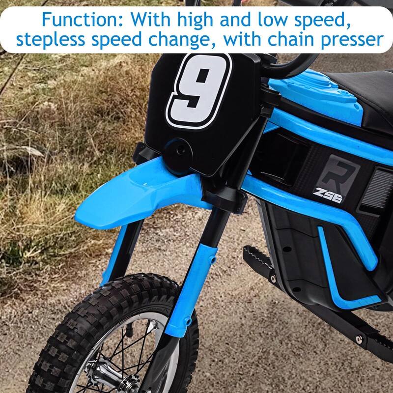 Kids Ride On Motorcycle & Electric Motocross Bike
