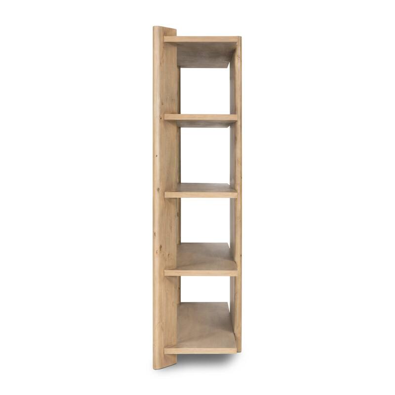 Bailey Bookcase-Smoked Pine