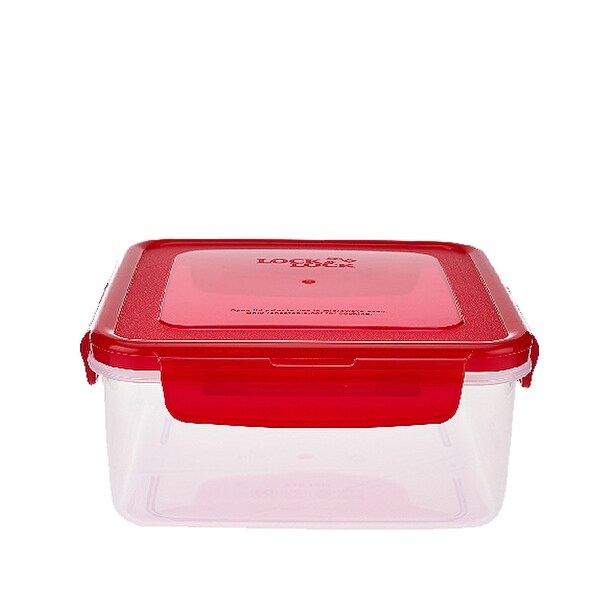 square set of 3 nesting food container seal air tight plastic storage box food storage containers kitchen dining bar supplies