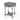 Hellinger 24 in. W Round Wood Tall End Table with Open Shelf