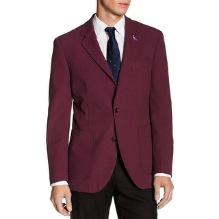 mens burgundy sport coat