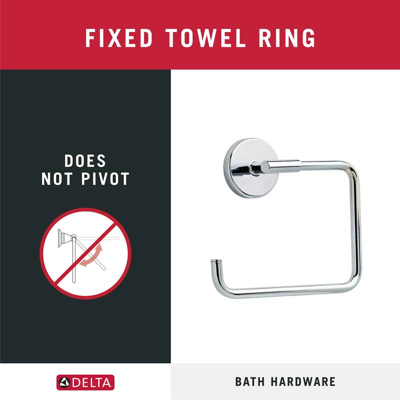 Delta Trinsic Wall Mounted Towel Ring