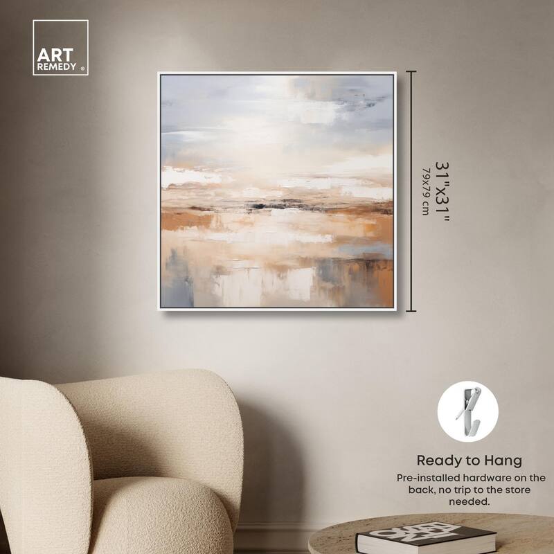 Coastal Calm Canvas by Art Remedy