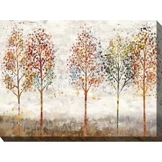 Young Forest Indoor/Outdoor Art - Multi-color - Bed Bath & Beyond ...
