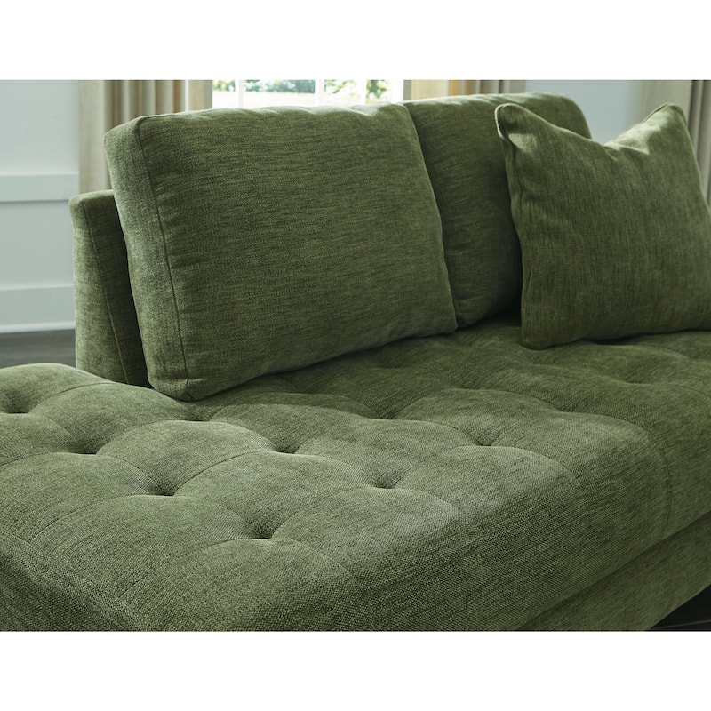 Signature Design by Ashley Bixler Olive Right-Arm Facing Corner Chaise - 37" W x 75" D x 37" H