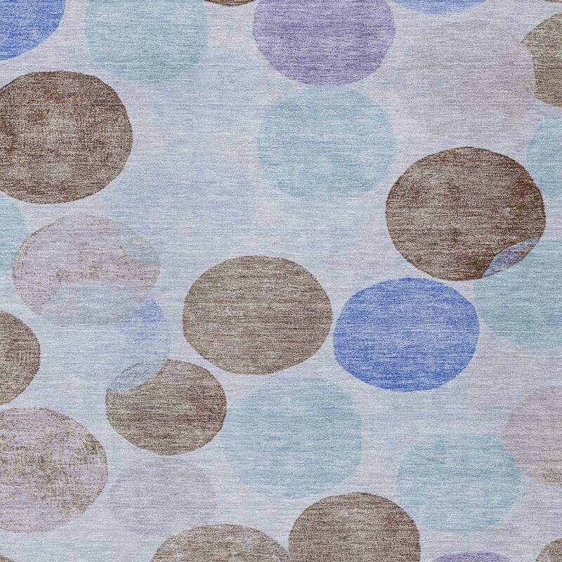 HomeRoots Geometric Transitional Rectangle Outdoor Rug