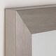 preview thumbnail 3 of 4, Head West Modern Brush Nickel Wall Mirror - Brushed Nickel - Brushed Nickel - 26 X 32