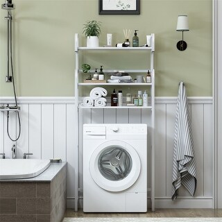 Three level bathroom locker toilet toilet organizer steel