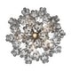 preview thumbnail 4 of 5, Addis 6 Light Polished Chrome Chandelier - 19.75"W x 14"H x 19.75"D