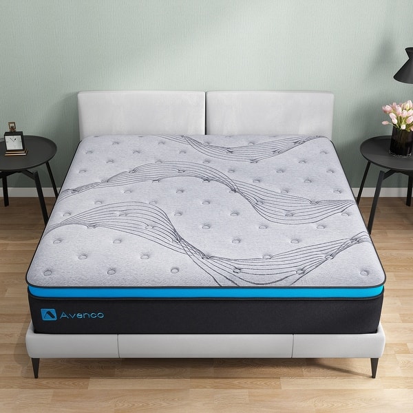 12 inch Hybrid Mattress Innerspring and Gel Memory Foam in a Box Bed Bath & Beyond 38194393
