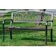 preview thumbnail 1 of 1, Bronze Welcome Garden Bench 50 Inch Long