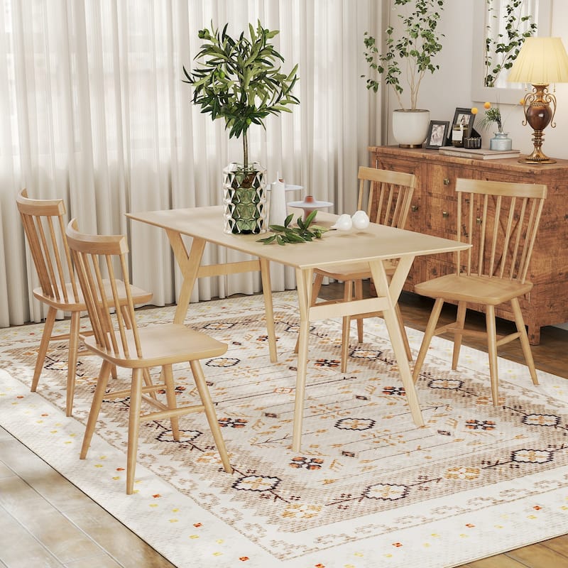 HOMCOM Area Rug 8x10, Machine Washable Rug, Non-Slip Boho Floral Print Floor Cover Foldable Carpet for Living Room