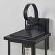 preview thumbnail 15 of 18, KAWOTI Black Outdoor Wall Sconces and Pendant Light