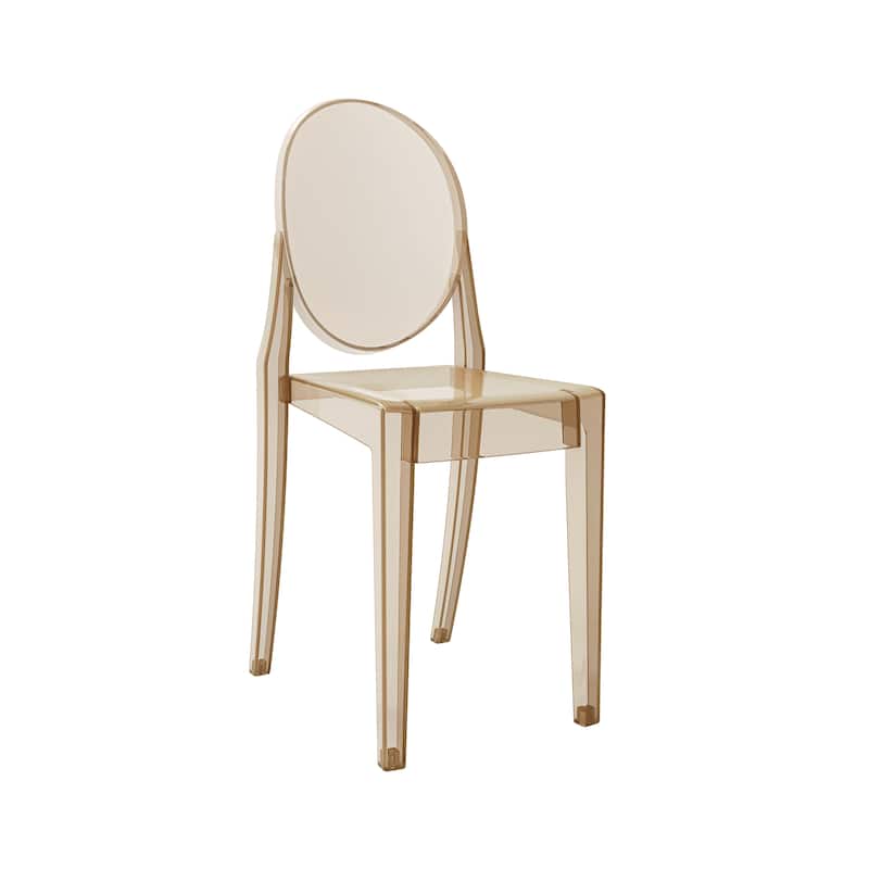 Modern Designs 2 and 4-piece Set of Stackable Transparent Ghost Chairs for Events - N/A