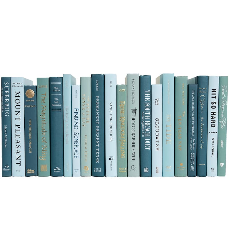 Books Blue Decorative Accessories: Gulf Coast Color By The Foot