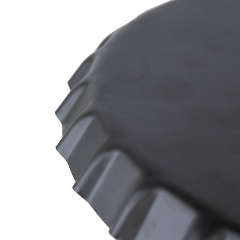 2-in-1 Industrial Foldable Side Table Set with Foldable Legs