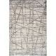 preview thumbnail 2 of 20, Nourison Desire Indoor Silver Abstract Area Rug