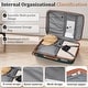 preview thumbnail 11 of 11, 14/20/24/28 4-Piece, Modern Expandable Luggage Sets with 360 Mute Spinner Wheels and TSA Lock, for Boarding Travel, Army Green