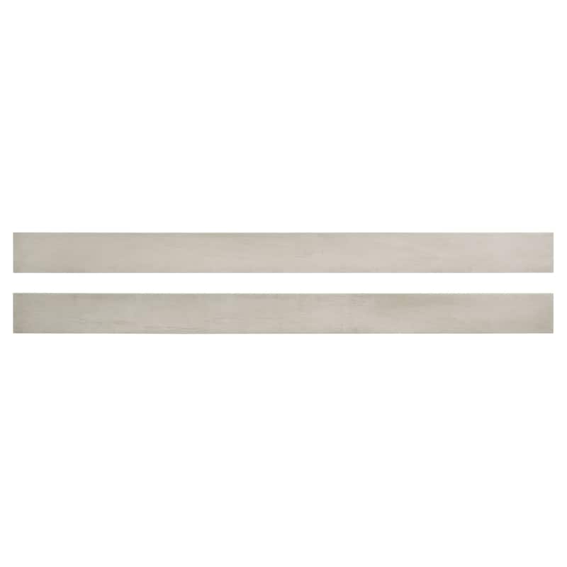 San Mateo 78" Wide Full Size Bed Rails, Rustic White