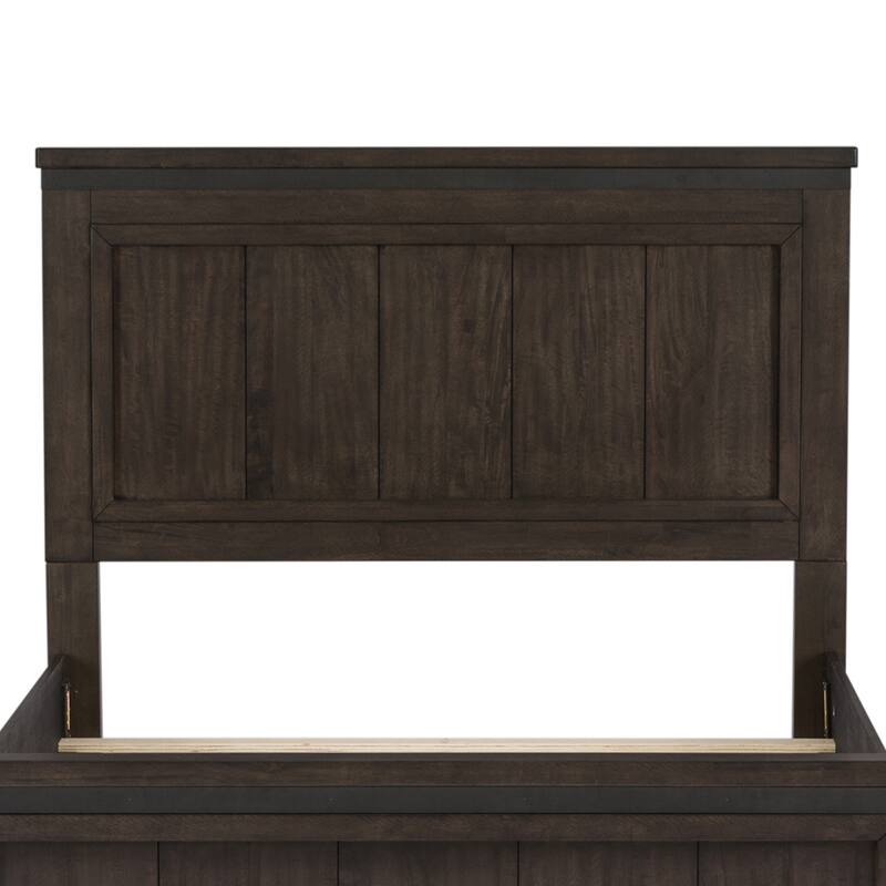 Liberty Furniture Thornwood Hills Youth Panel Bedroom Set with Bed, Dresser, Mirror - Full or Twin