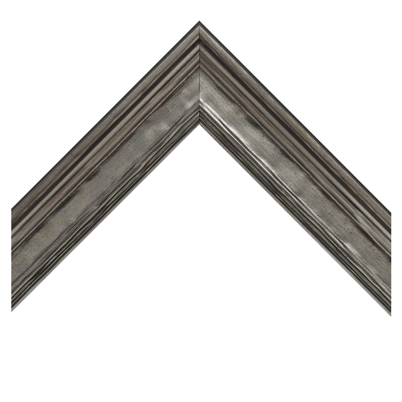 Frame My Mirror Pewter Finish Framed Mirror, Crenshaw Design.