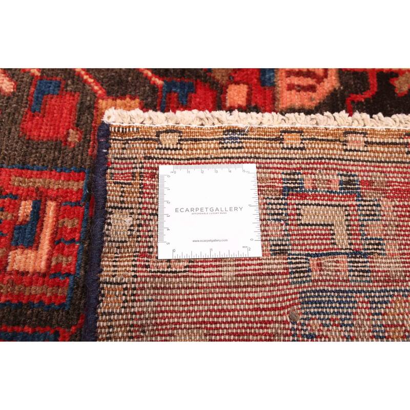ECARPETGALLERY Hand-knotted Konya Anatolian Black, Red Wool Rug - 4'10 x 7'0