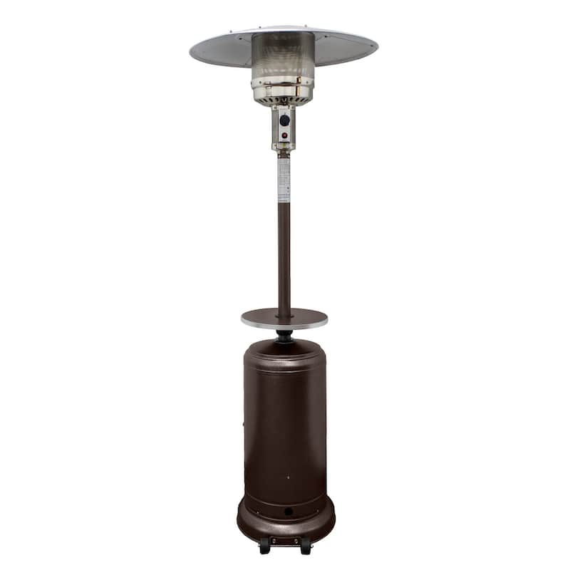 Hiland Patio Heater in Hammered Bronze